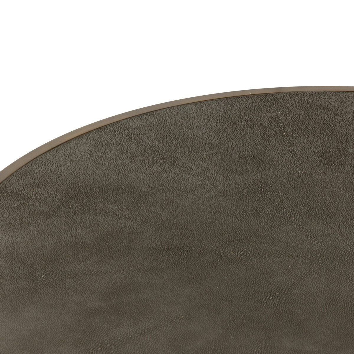 Four Hands Shag Green Nesting Coffee Tables