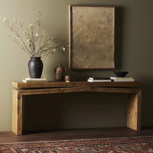 Matthes Reclaimed Pine Console Table