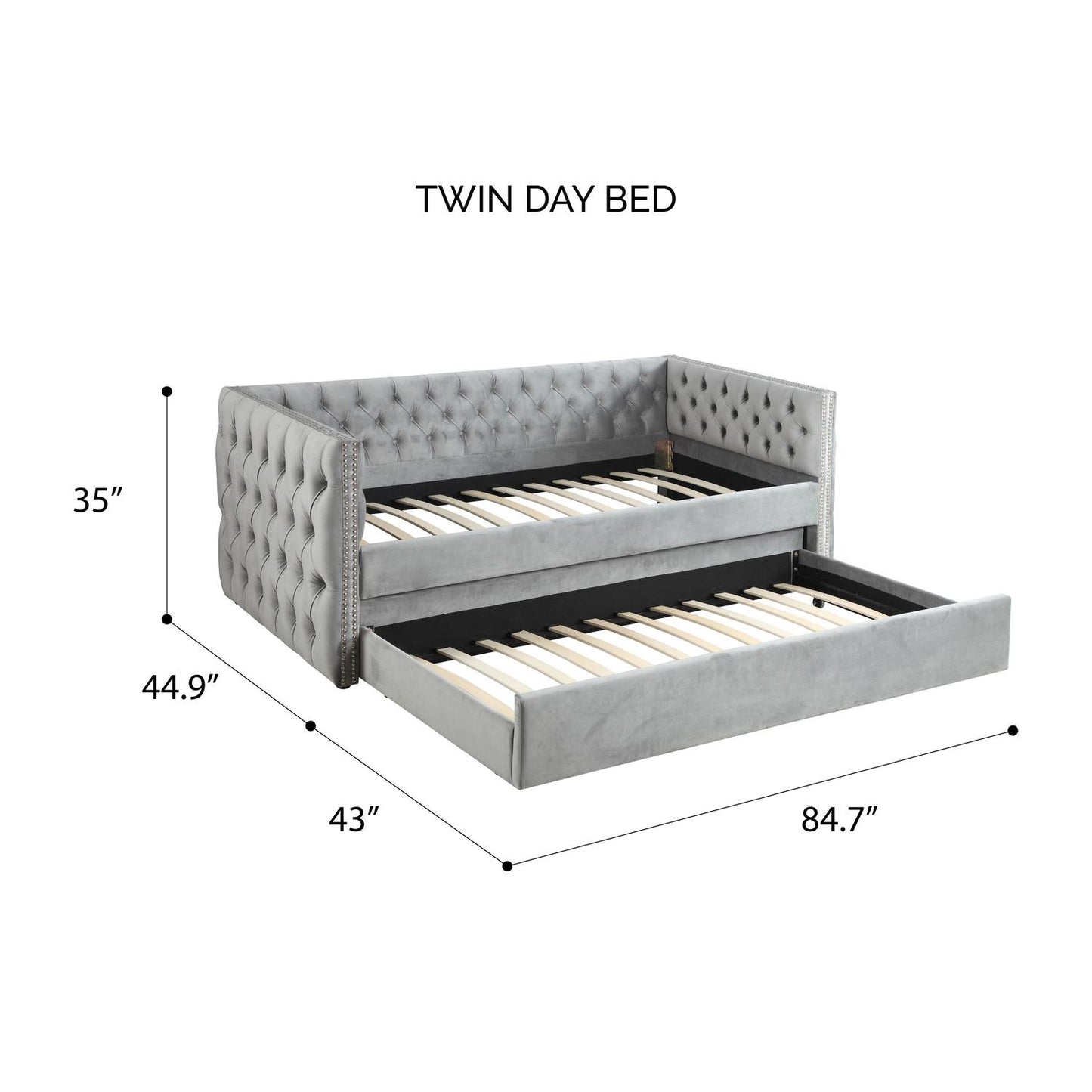 Twin Upholstered Day Bed