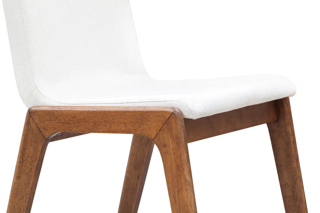 REMIX DINING CHAIR - CREAM FABRIC