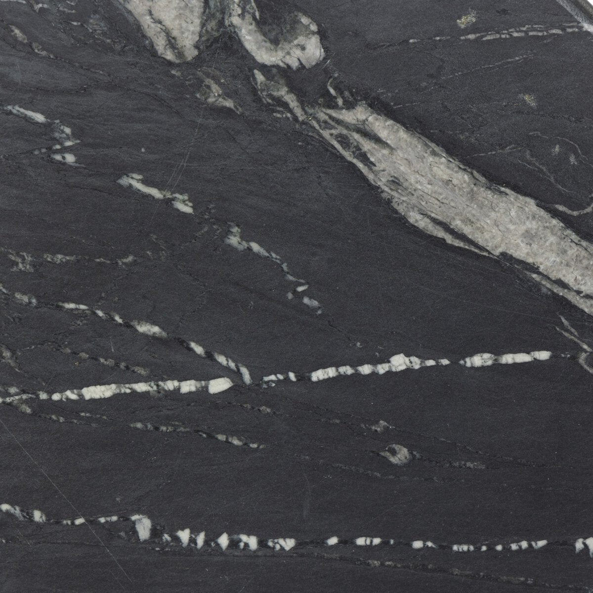 Reeves End Table Black Marble