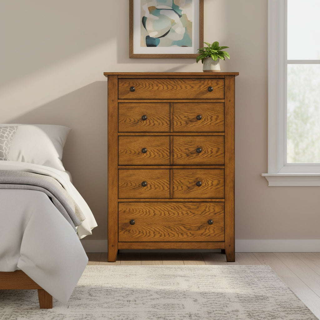 Grandpas Cabin 5 Drawer Chest