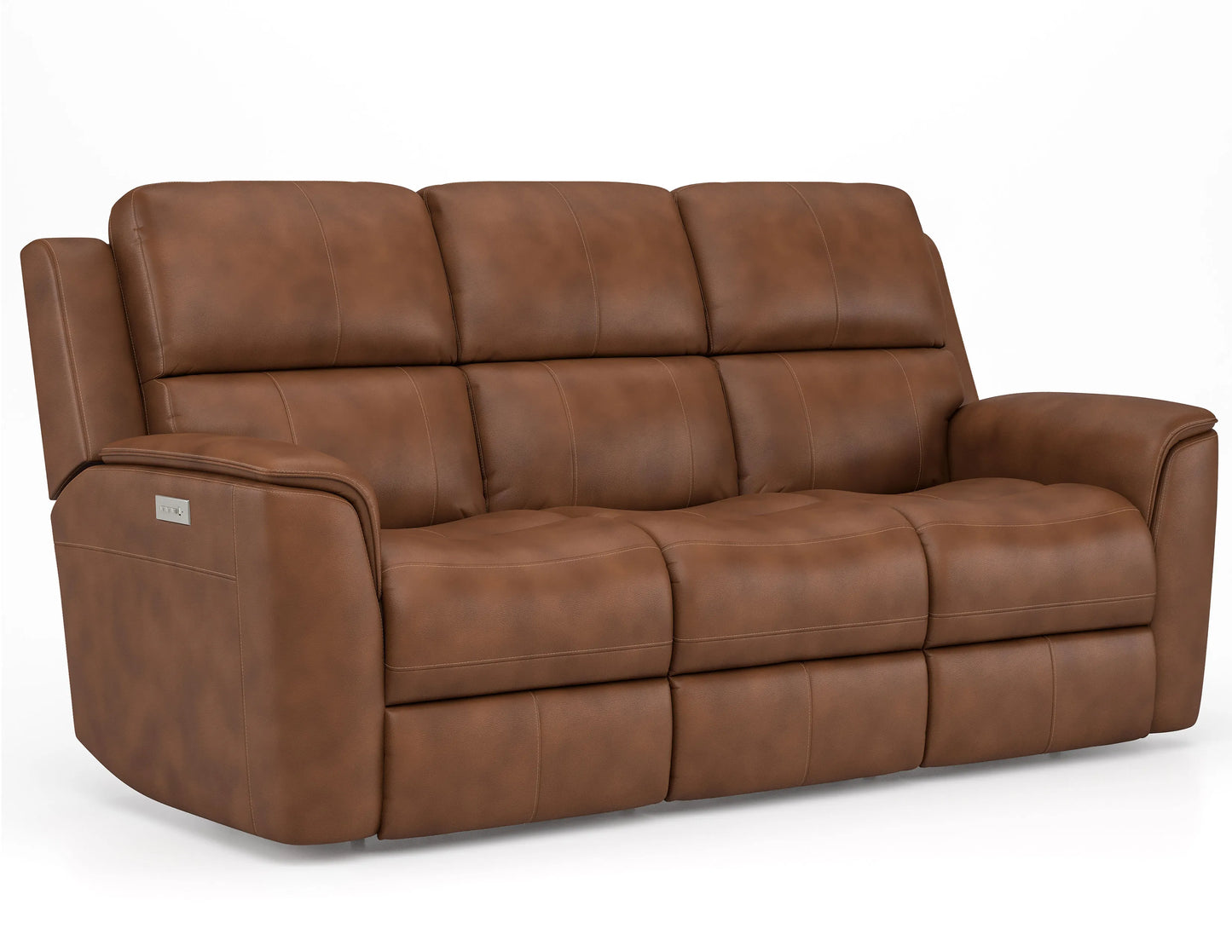 Henry Power Reclining Sofa with Power Headrests and Lumbar