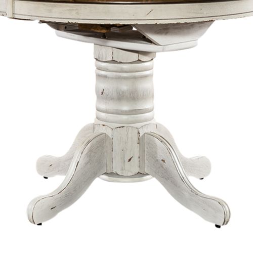 Carolina Crossing Oval Pedestal Table