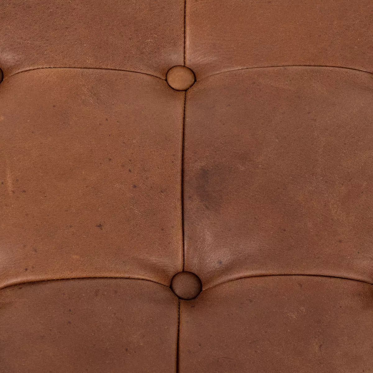 Halston Ottoman - Heirloom Sienna