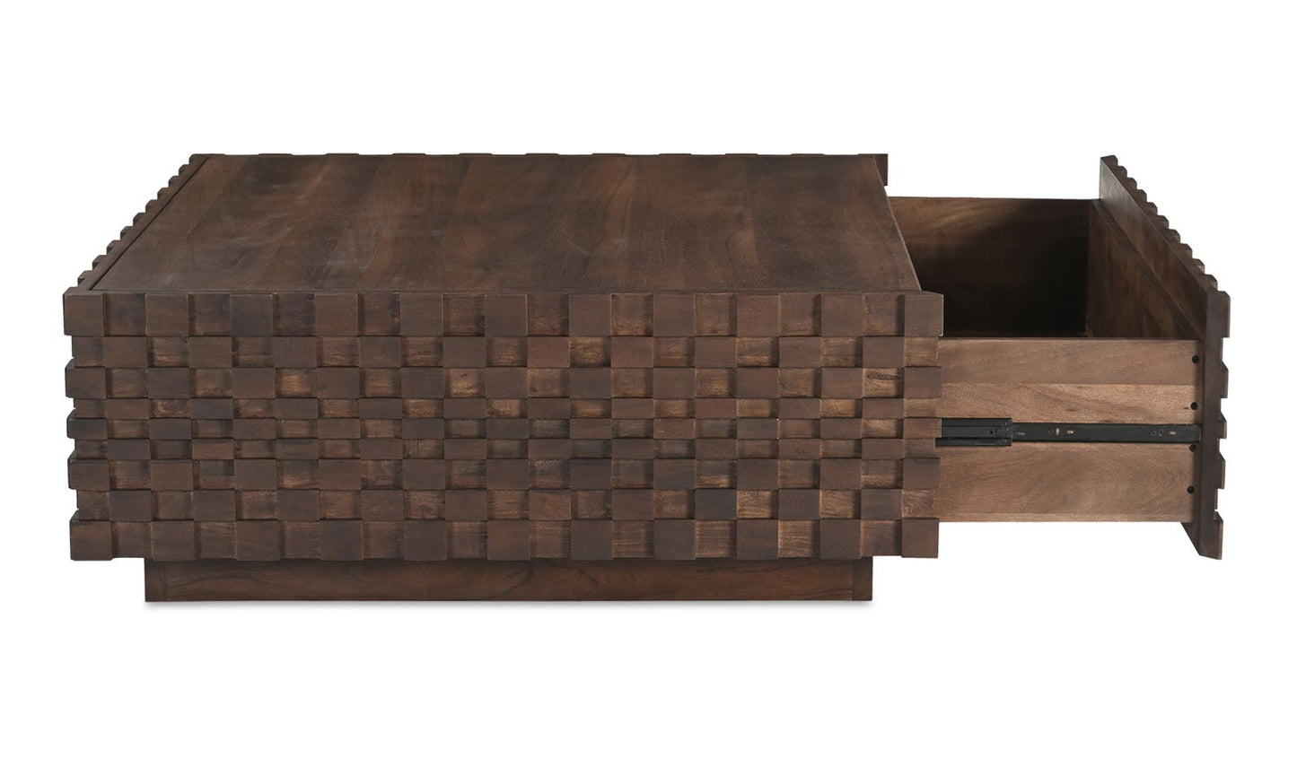 Easton Storage Coffee Table Brown