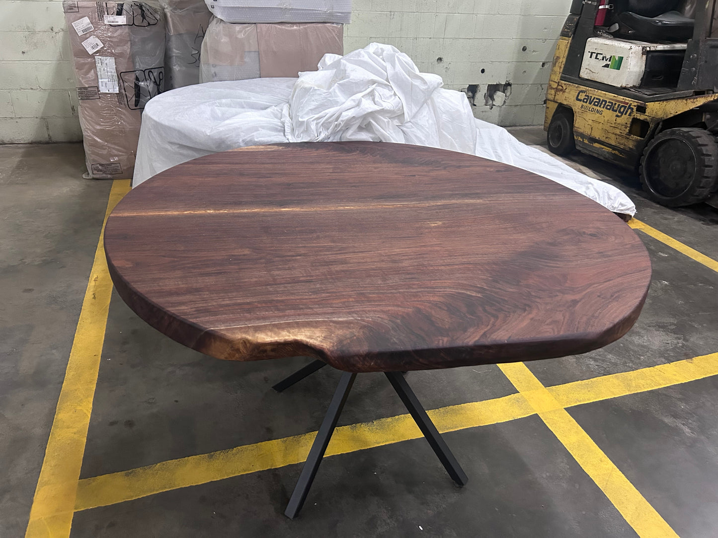 Heartwood 48 Round Black Walnut