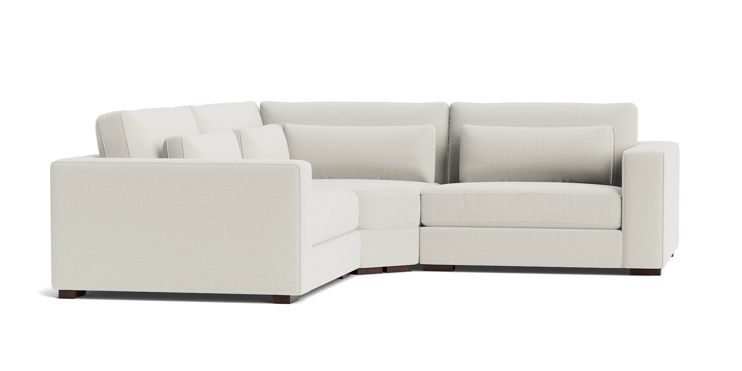 Bassett Moby Track Arm Sectional