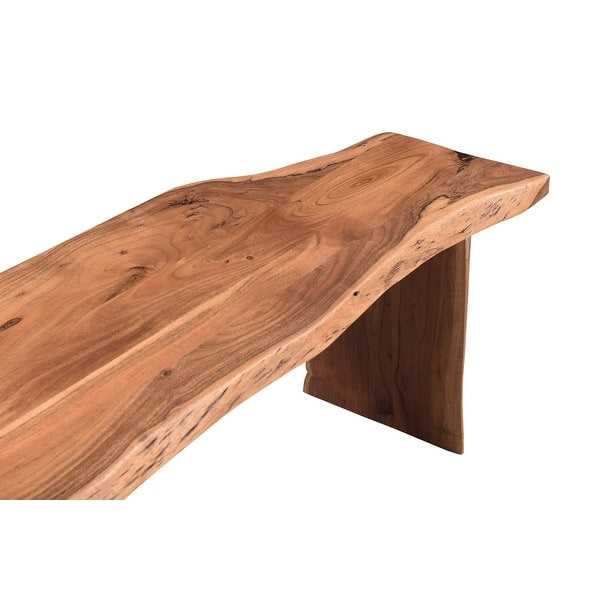 Live Edge Bench