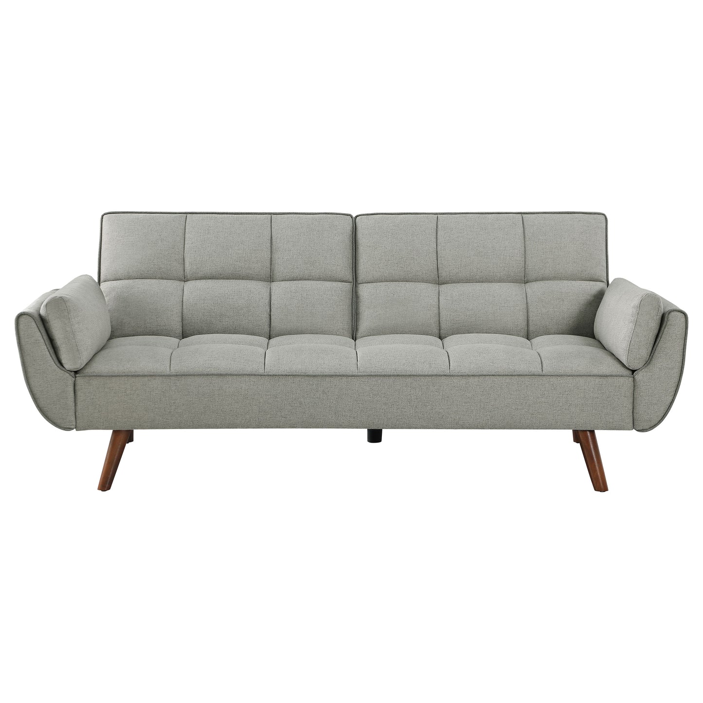 Caufield Upholstered Buscuit Tufted Covertible Sofa Bed