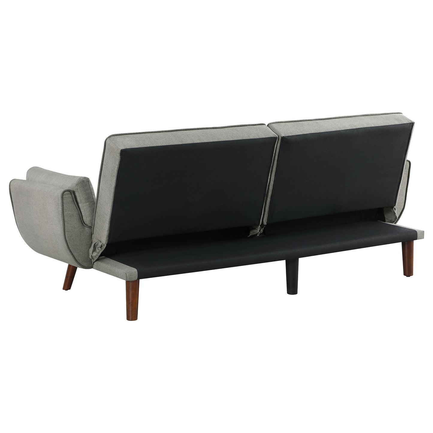 Caufield Upholstered Buscuit Tufted Covertible Sofa Bed