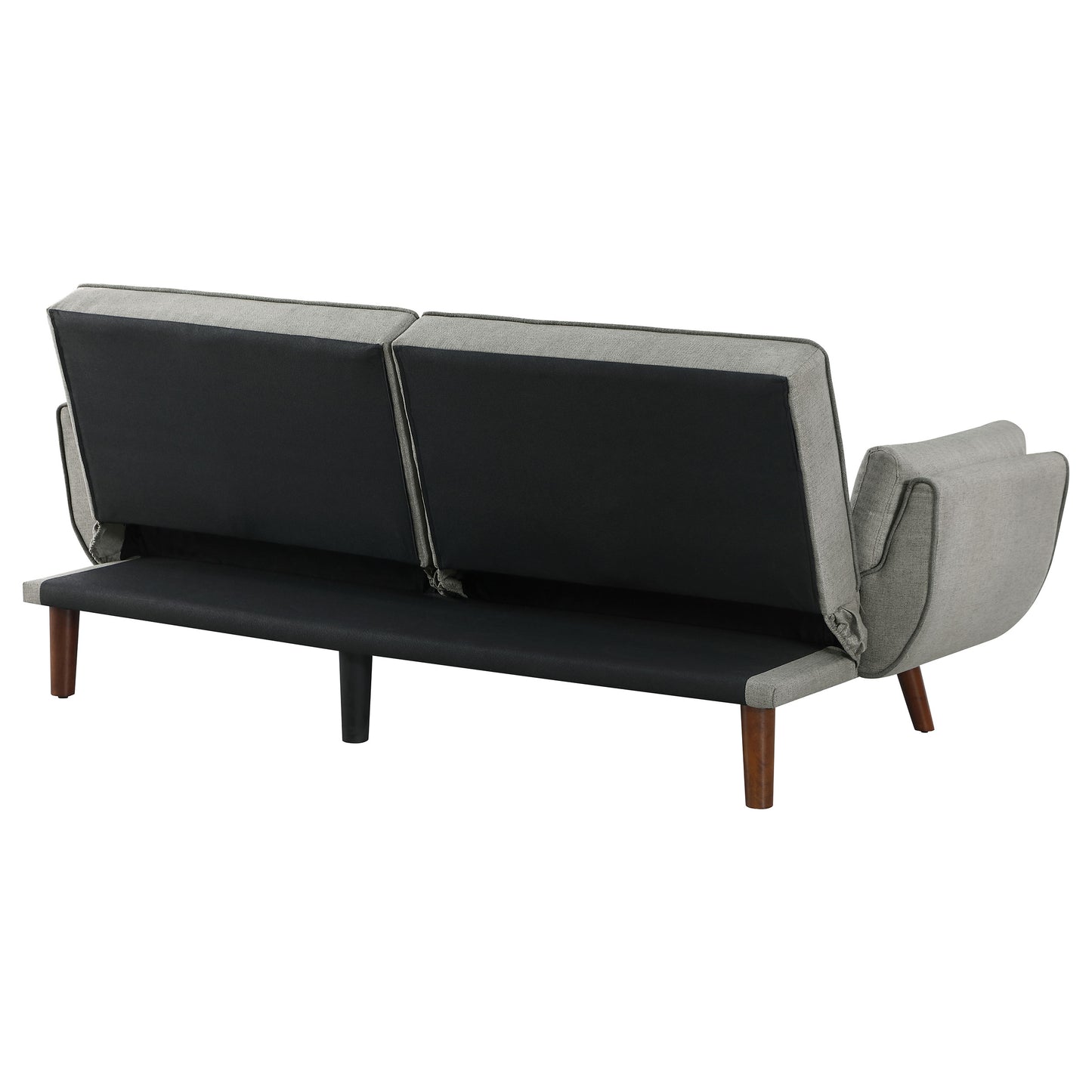 Caufield Upholstered Buscuit Tufted Covertible Sofa Bed