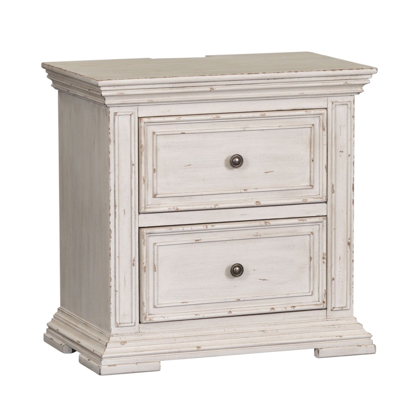 Big Valley 2 Drawer Nightstand w/ Charging Station