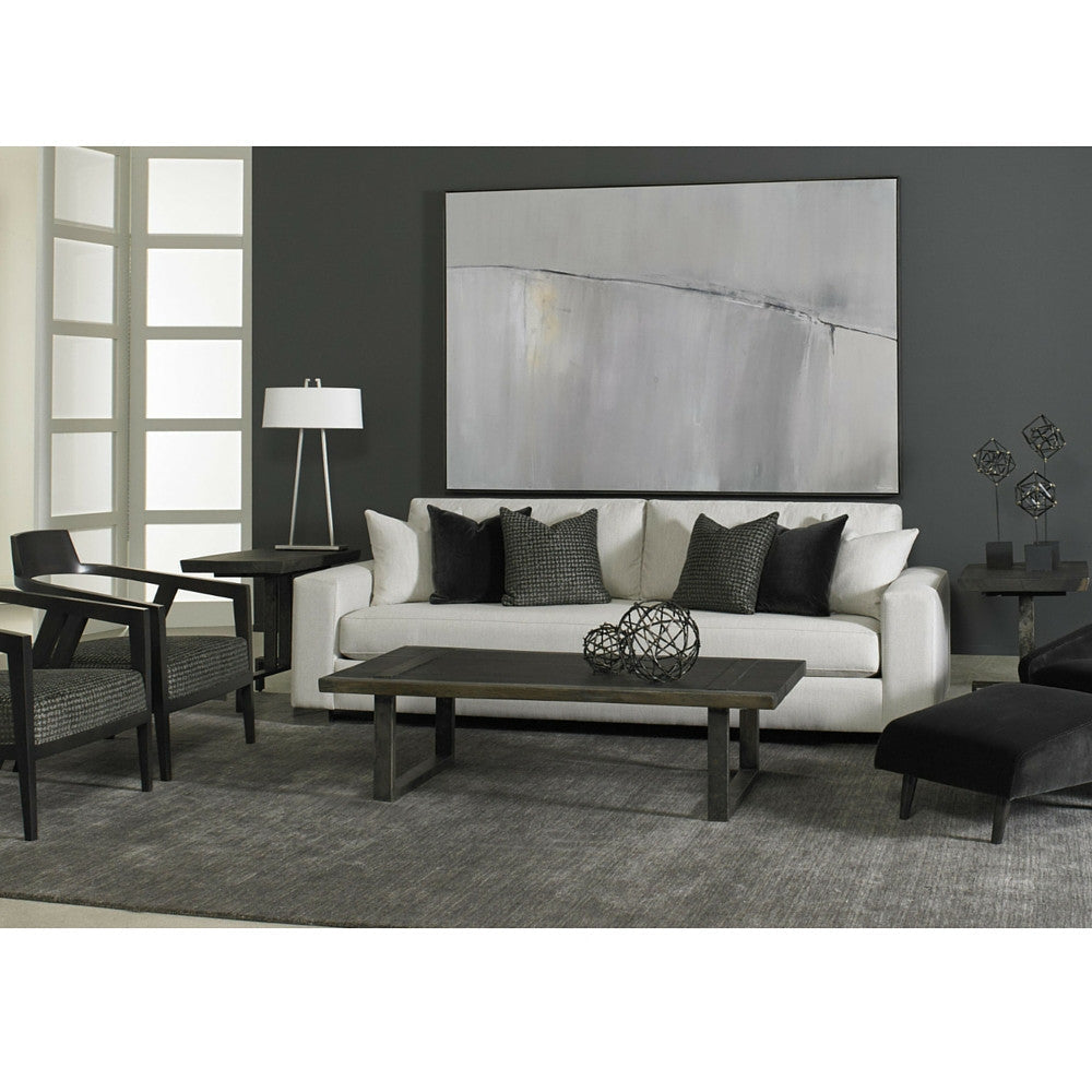 Precedent Connor Long Sofa Bone Fabric