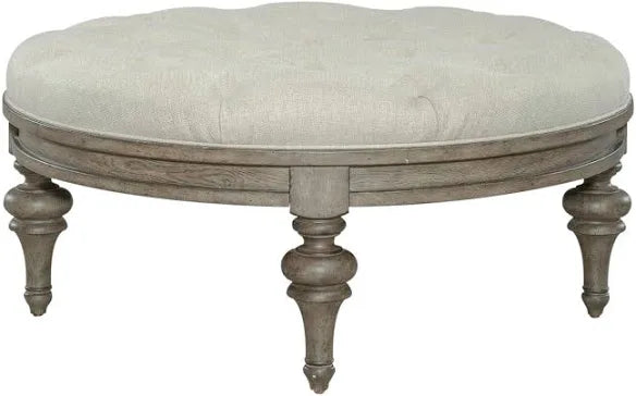 Round Traditional Ottoman