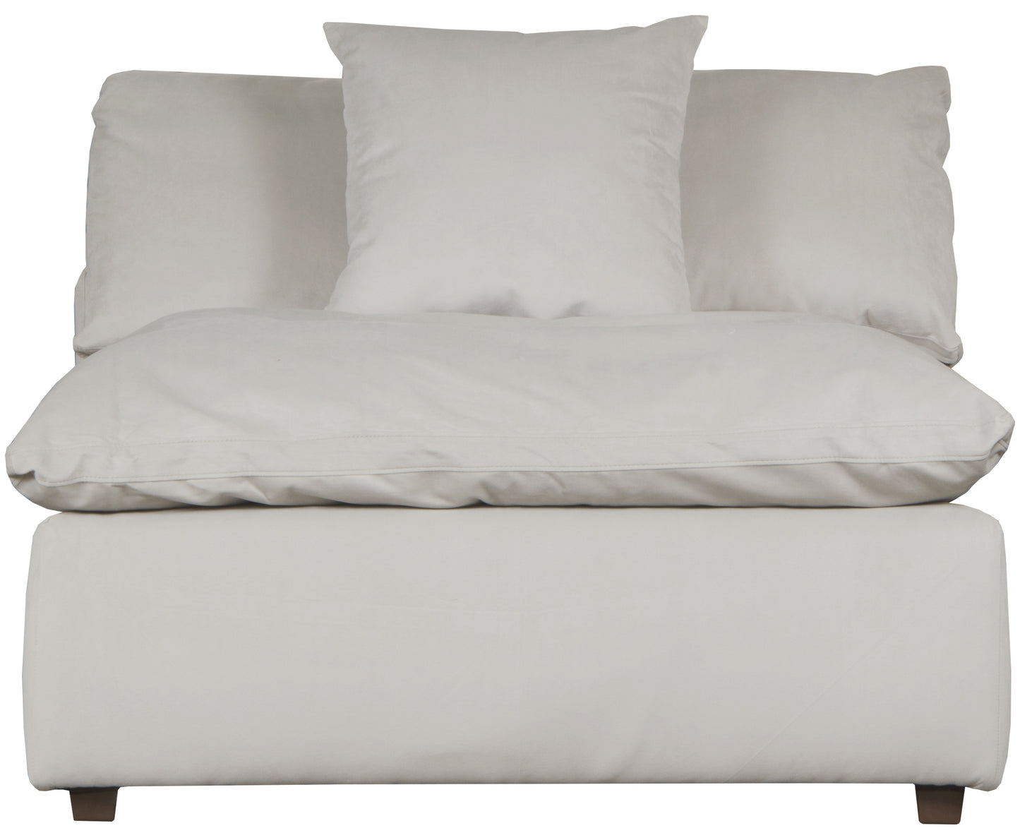 Dreamer Modular Sectional Armless Chair - Ivory