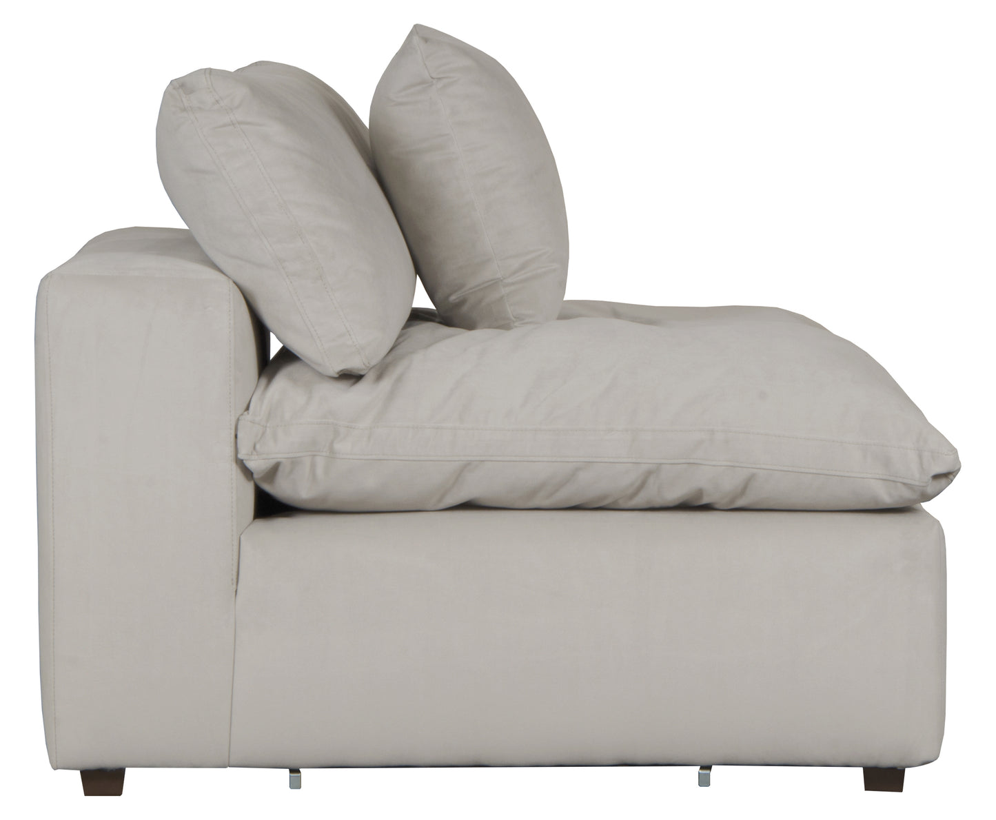 Dreamer Modular Sectional Armless Chair - Ivory