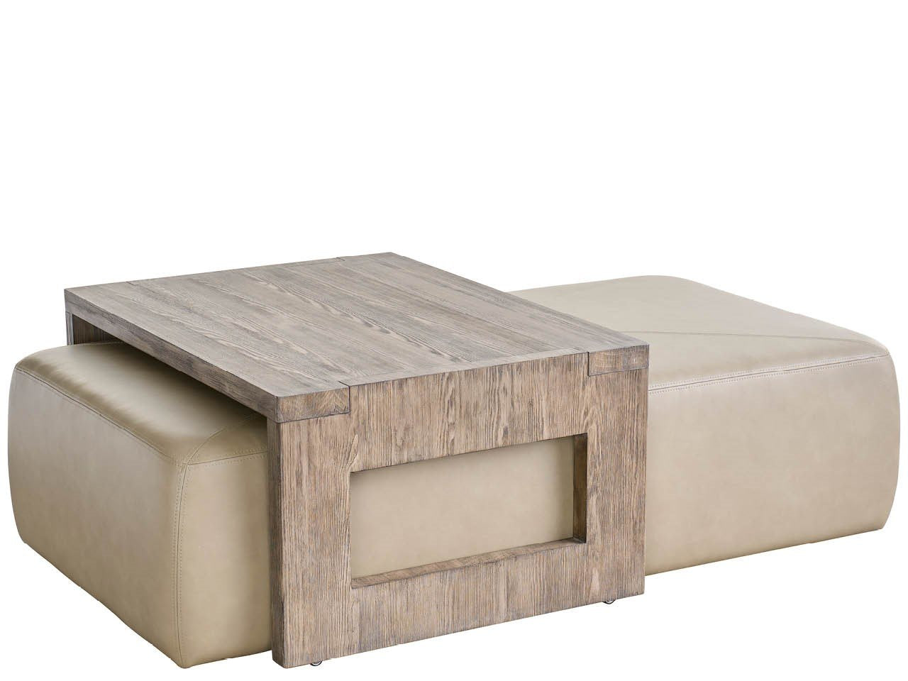 UNIVERSAL BOULDER NESTING COCKTAIL OTTOMAN