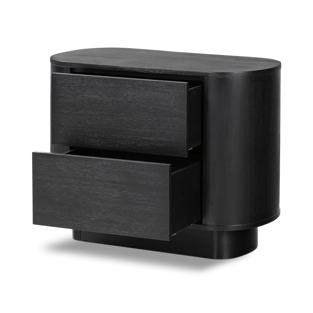 Paden Nightstand Aged Black Acacia