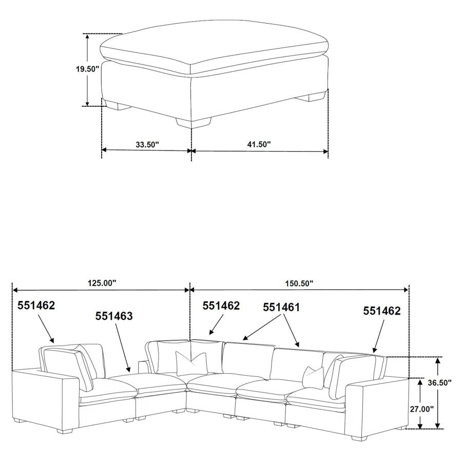 The View Ottoman