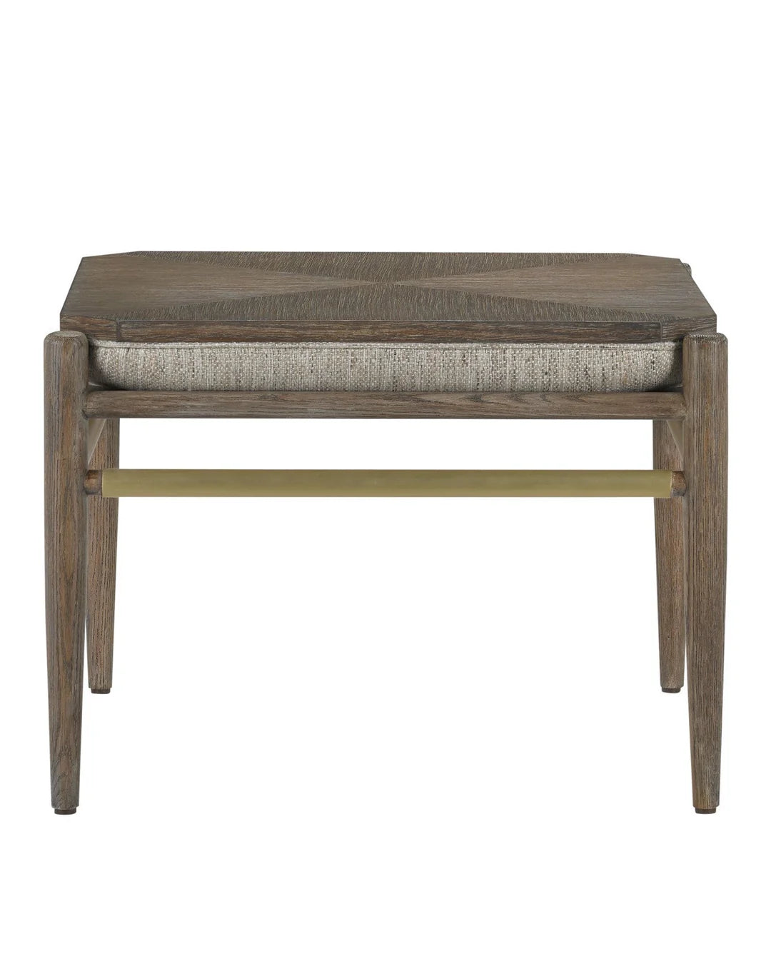 Visby Light Pepper Ottoman