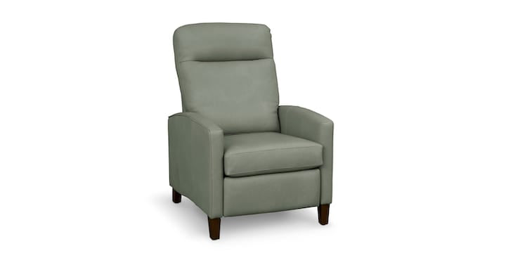 Emmett Leather Track Arm Lay Flat Power Recliner