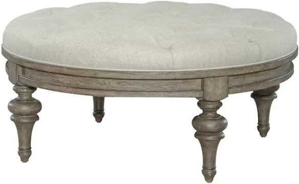 Round Traditional Ottoman