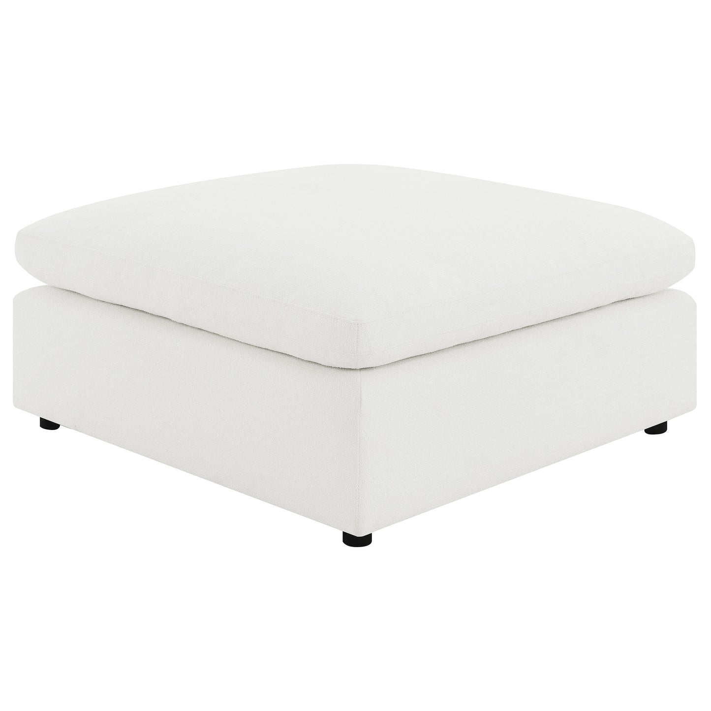 Winston Bone 4pc(2 corners 1 armless 1 ottoman) Modular Sectional High Performance Fabric