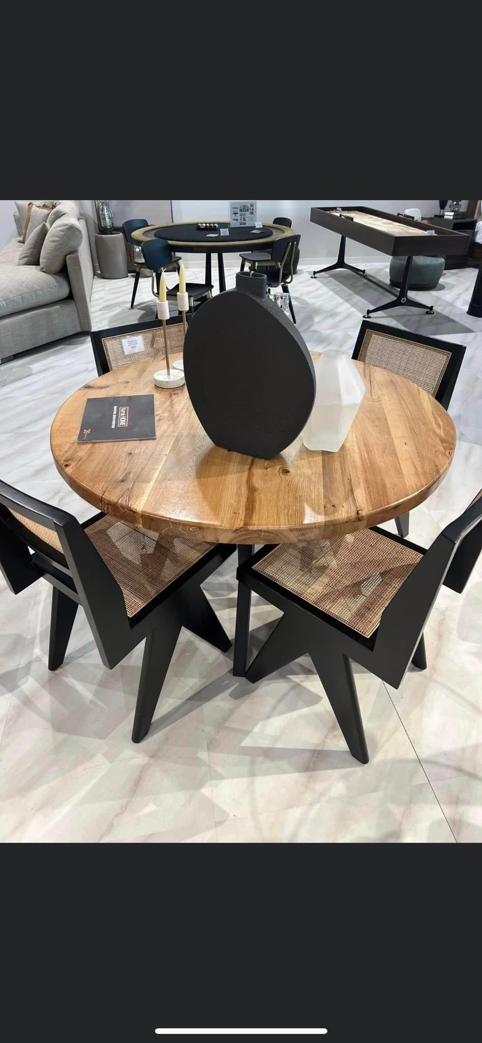 ROUND TURKISH WALNUT COLOR 60 INCH