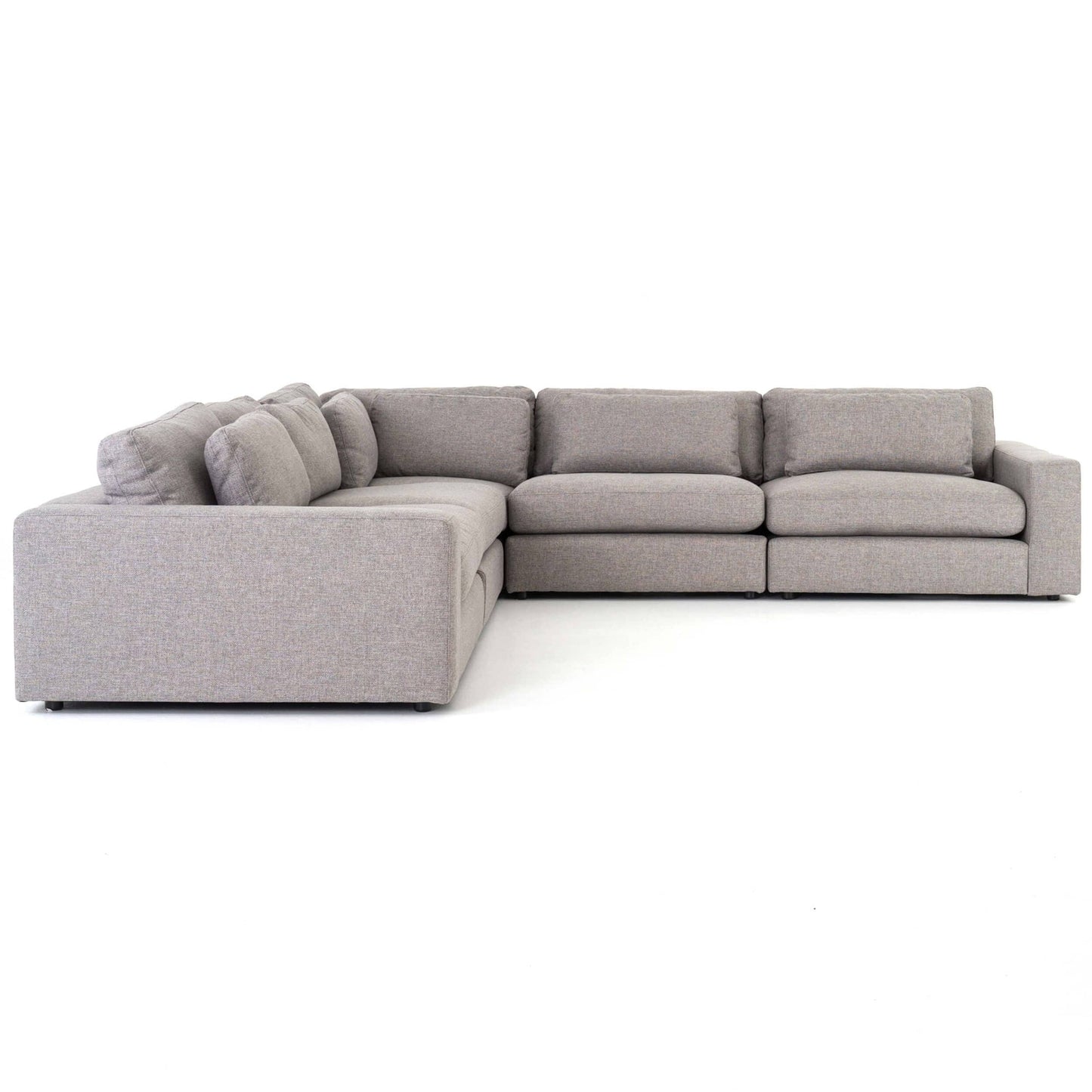 Bloor 5 pc Sectional Union Gray