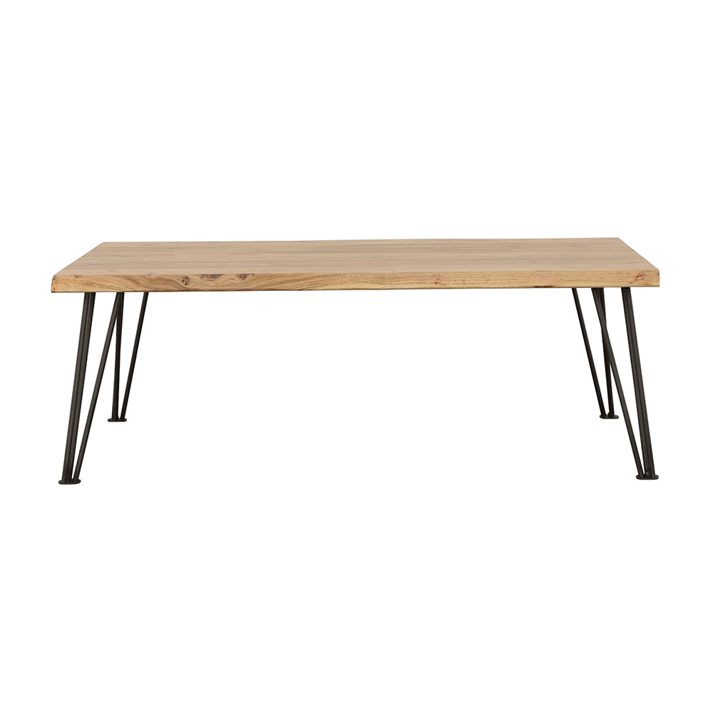Zander Coffee Table with Hairpin Leg