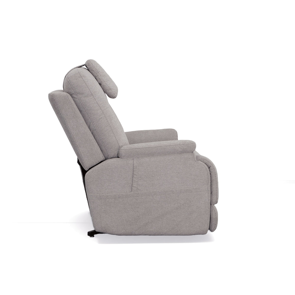 Flex Steel Zecliner Model 1 Dove Fabric Power Lift Sleep Chair