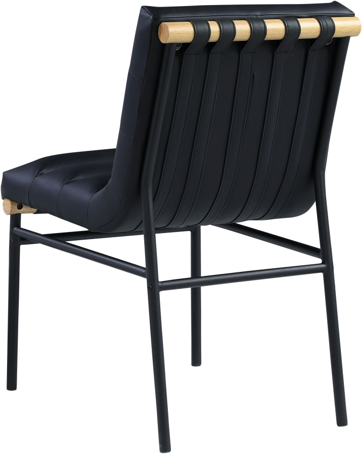 Tufted Black Chairs