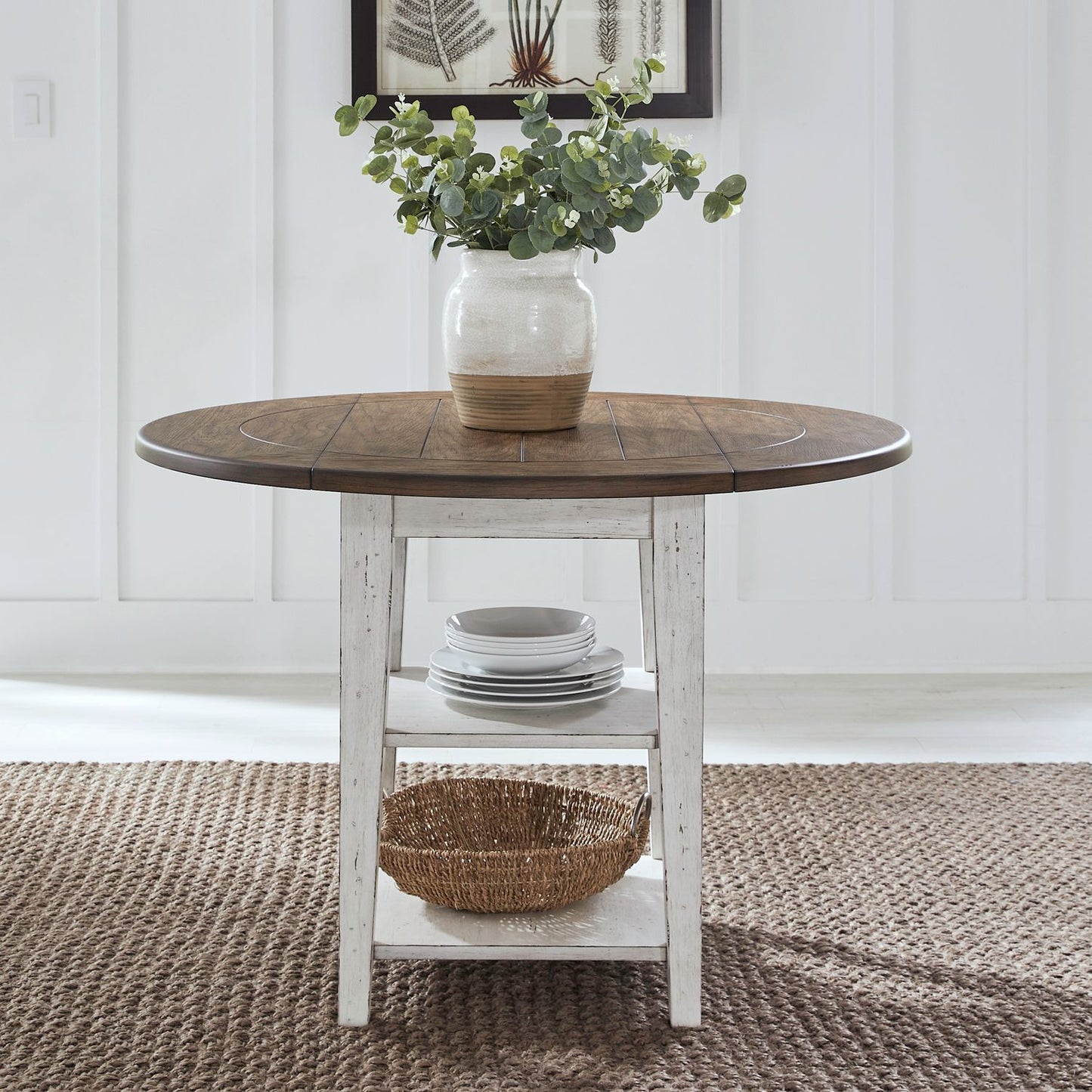 Liberty Farmhouse Drop Leaf Table