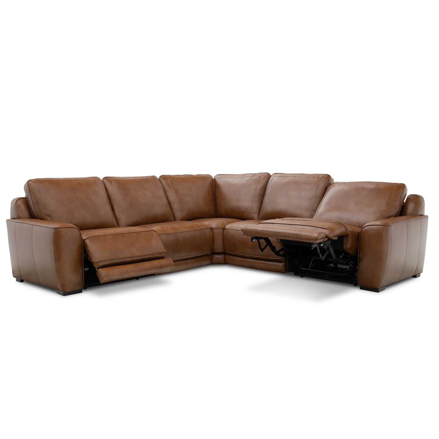 Blade 5pc Leather Sectional
