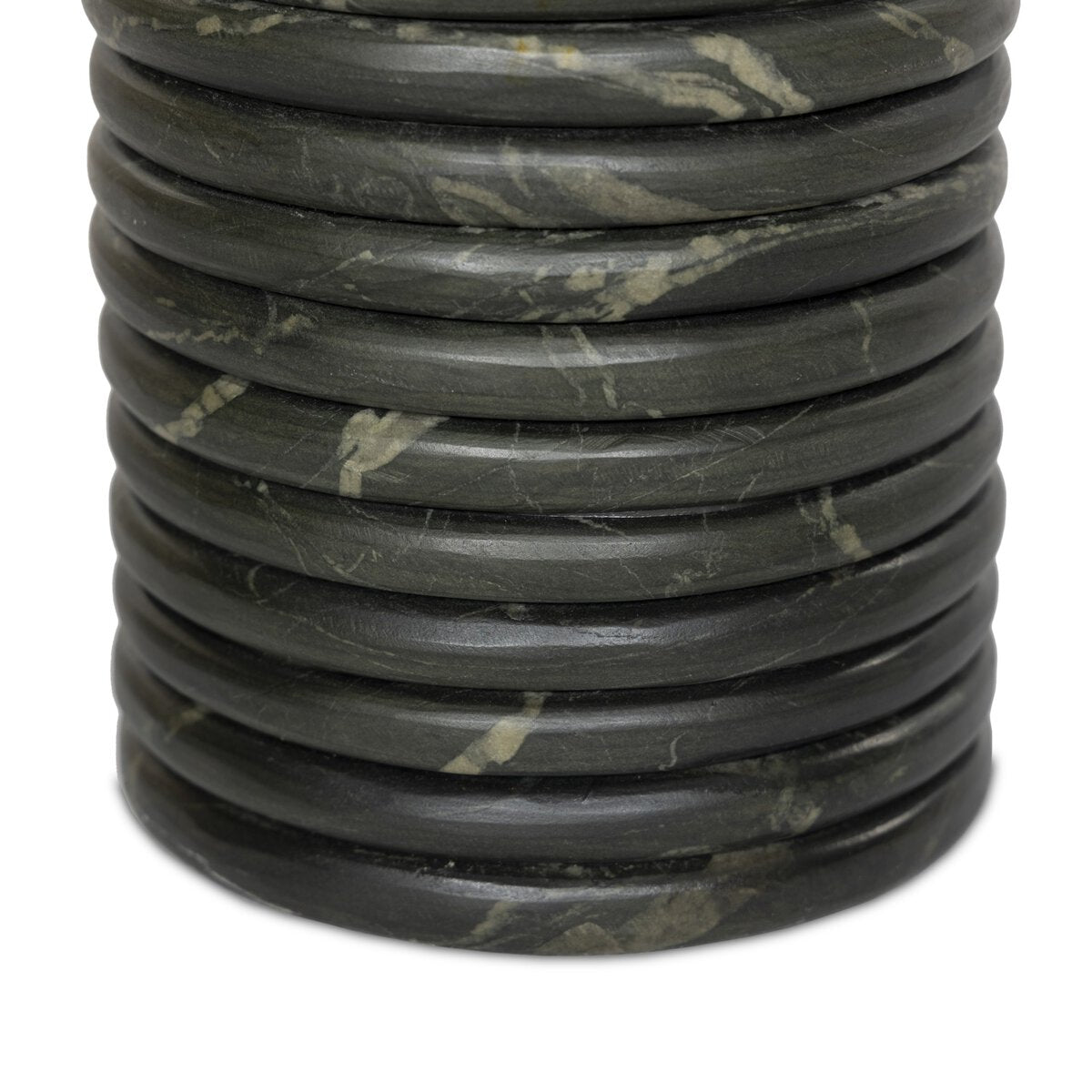 Reeves End Table Black Marble