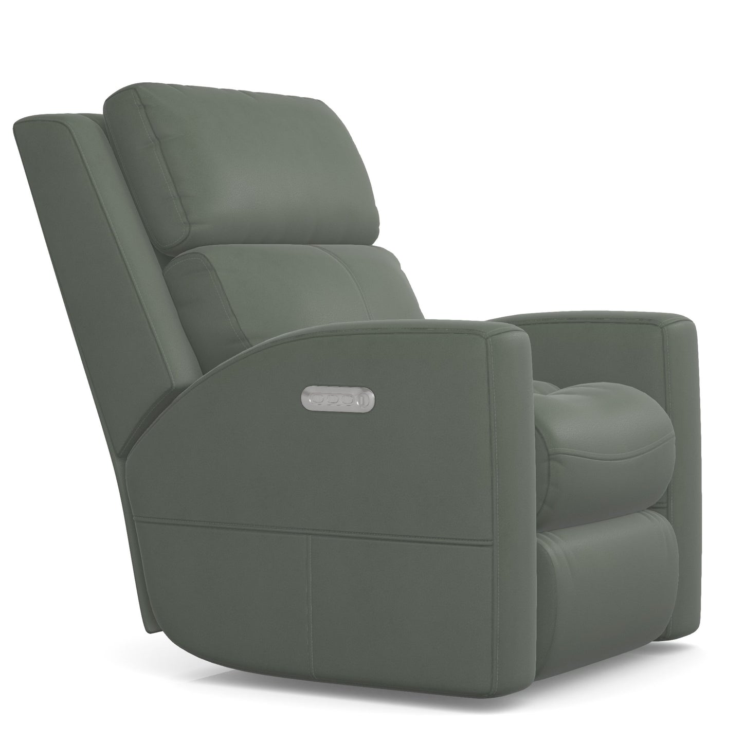 Flexsteel Score Power Recliner Power Headrest and Lumbar