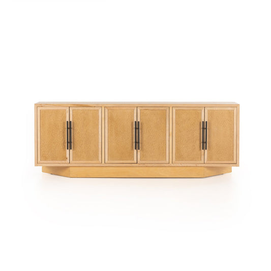 Ophira Media Console-Birds eye maple