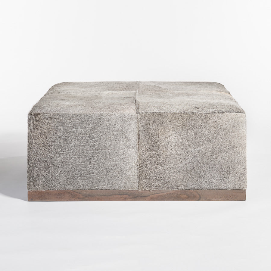Felix Leather Ottoman