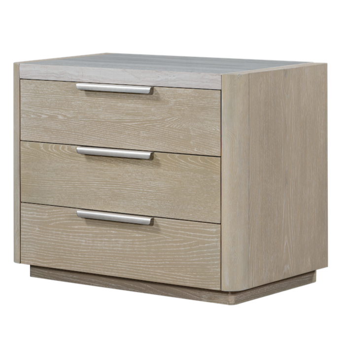 Warner Three Drawer Nightstand