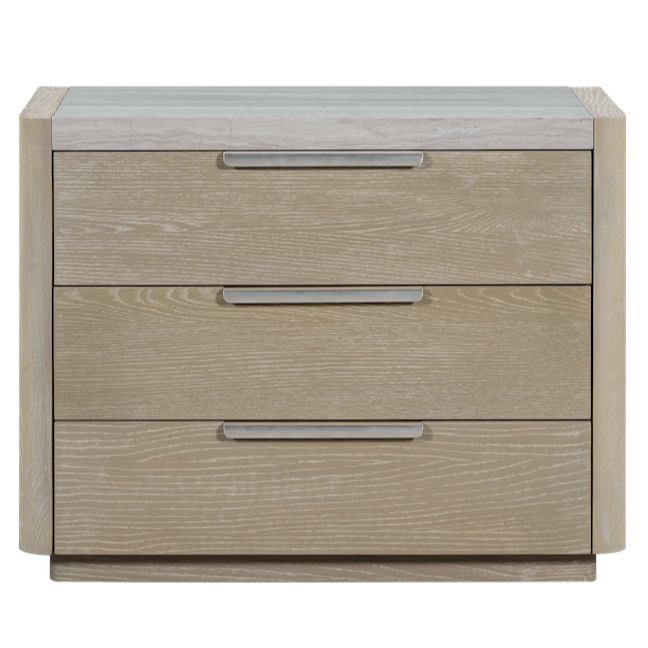 Warner Three Drawer Nightstand