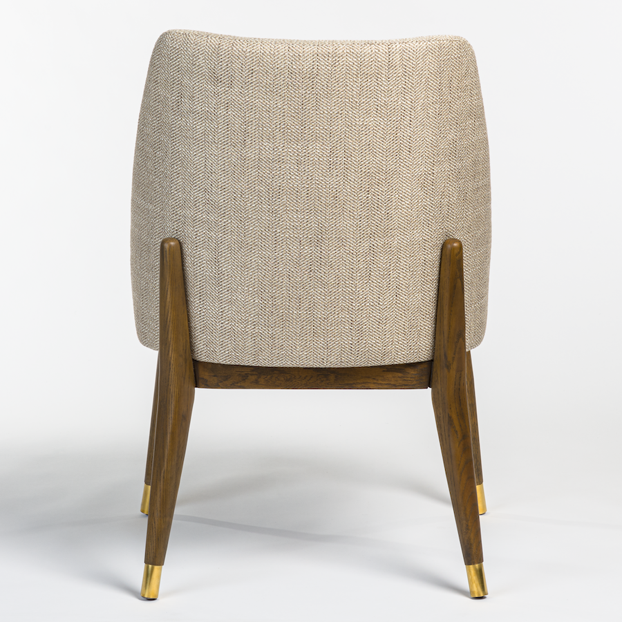 Herringbone Haze Cole Dining Chair