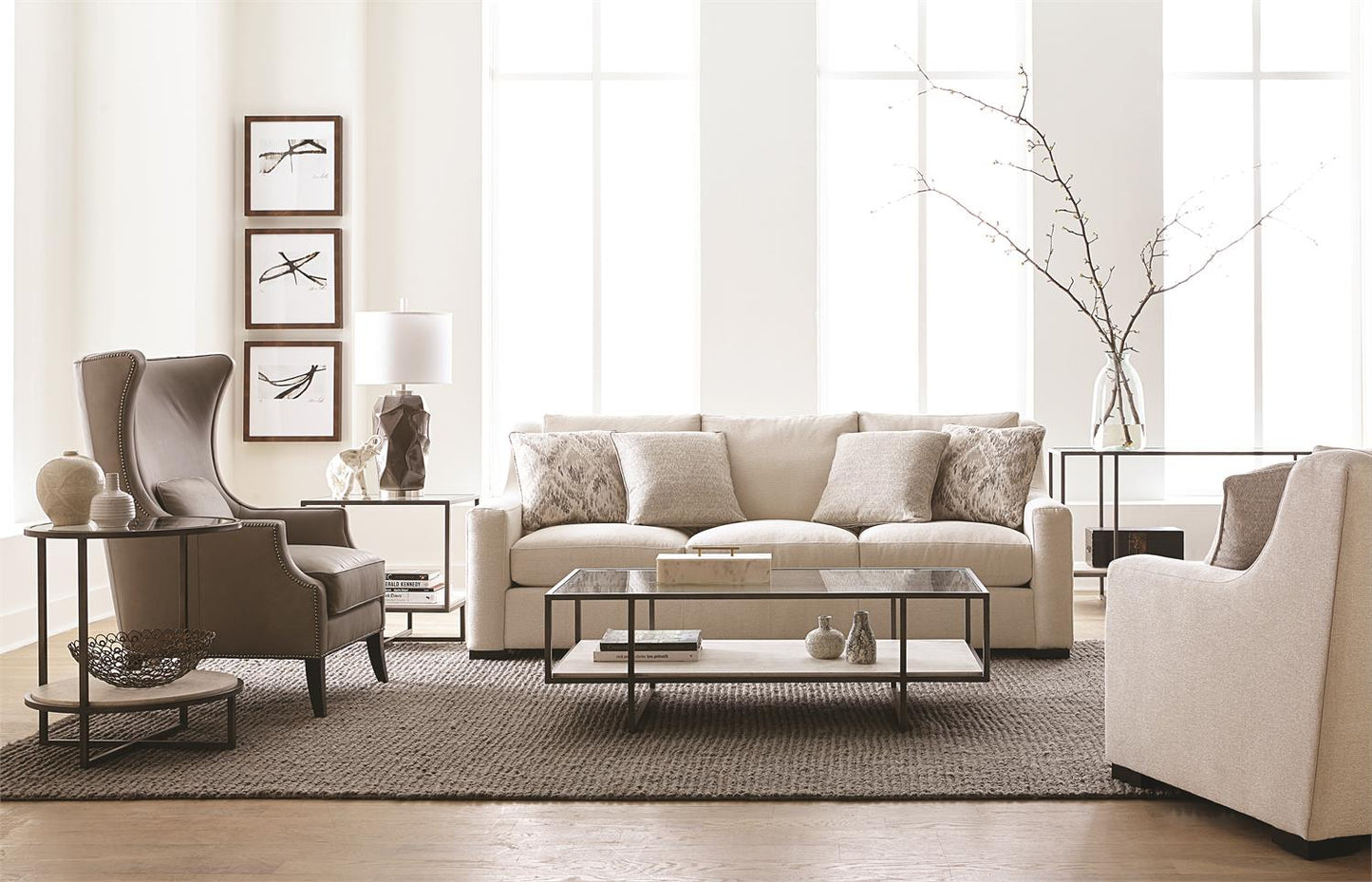 Bernhardt Germain Fabric Sofa