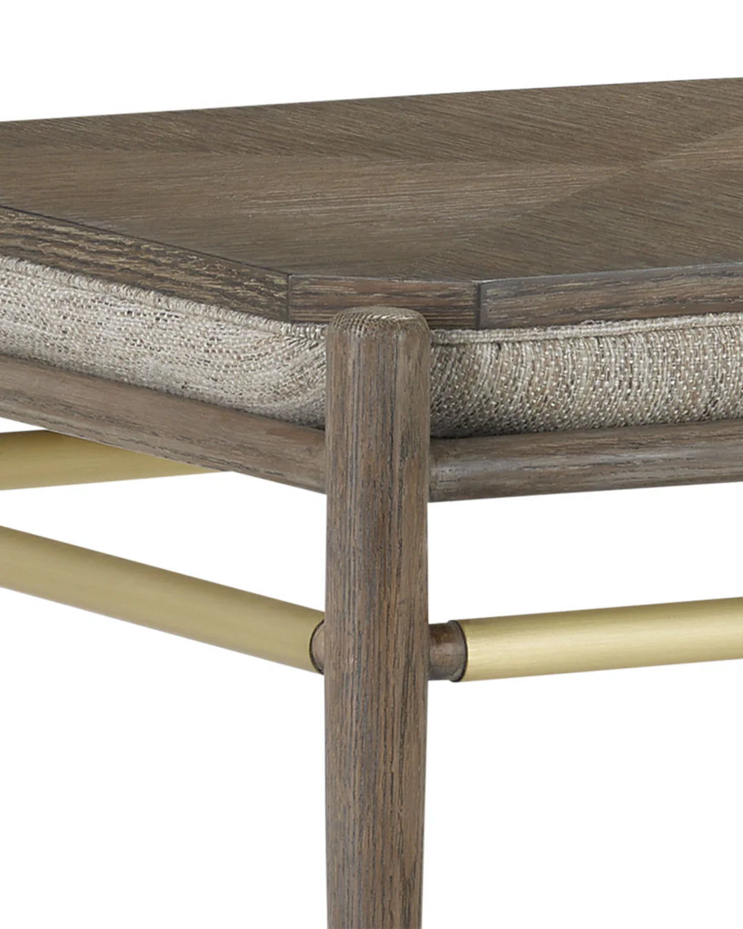 Visby Light Pepper Ottoman