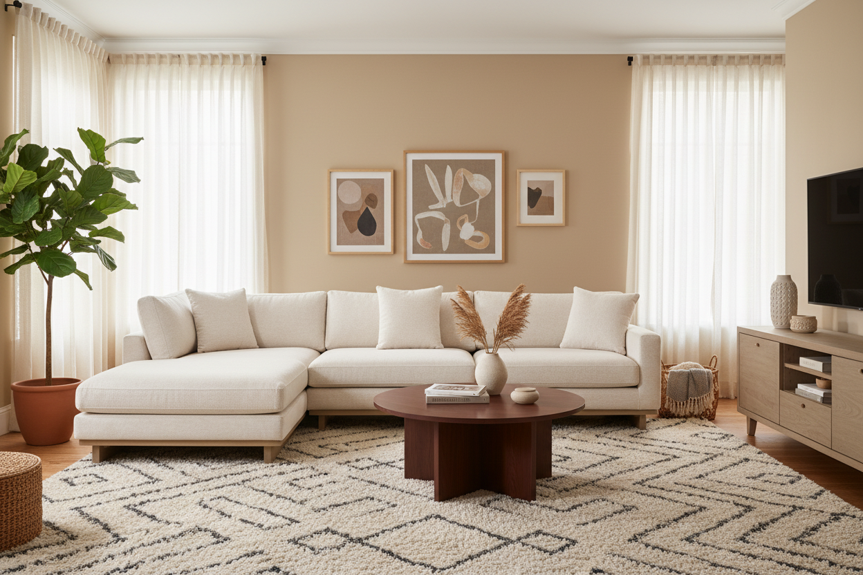 Paxton Sectional Laf Chaise/Raf Sofa