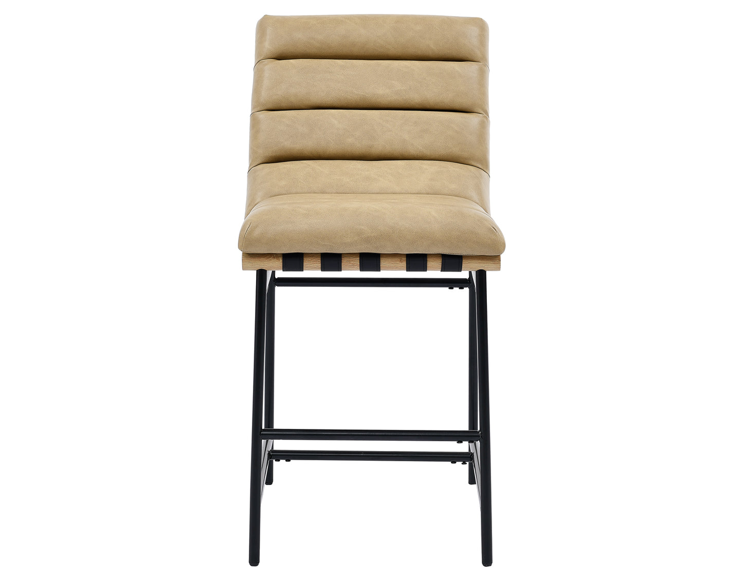 Vegan Leather Sand Counter Stools