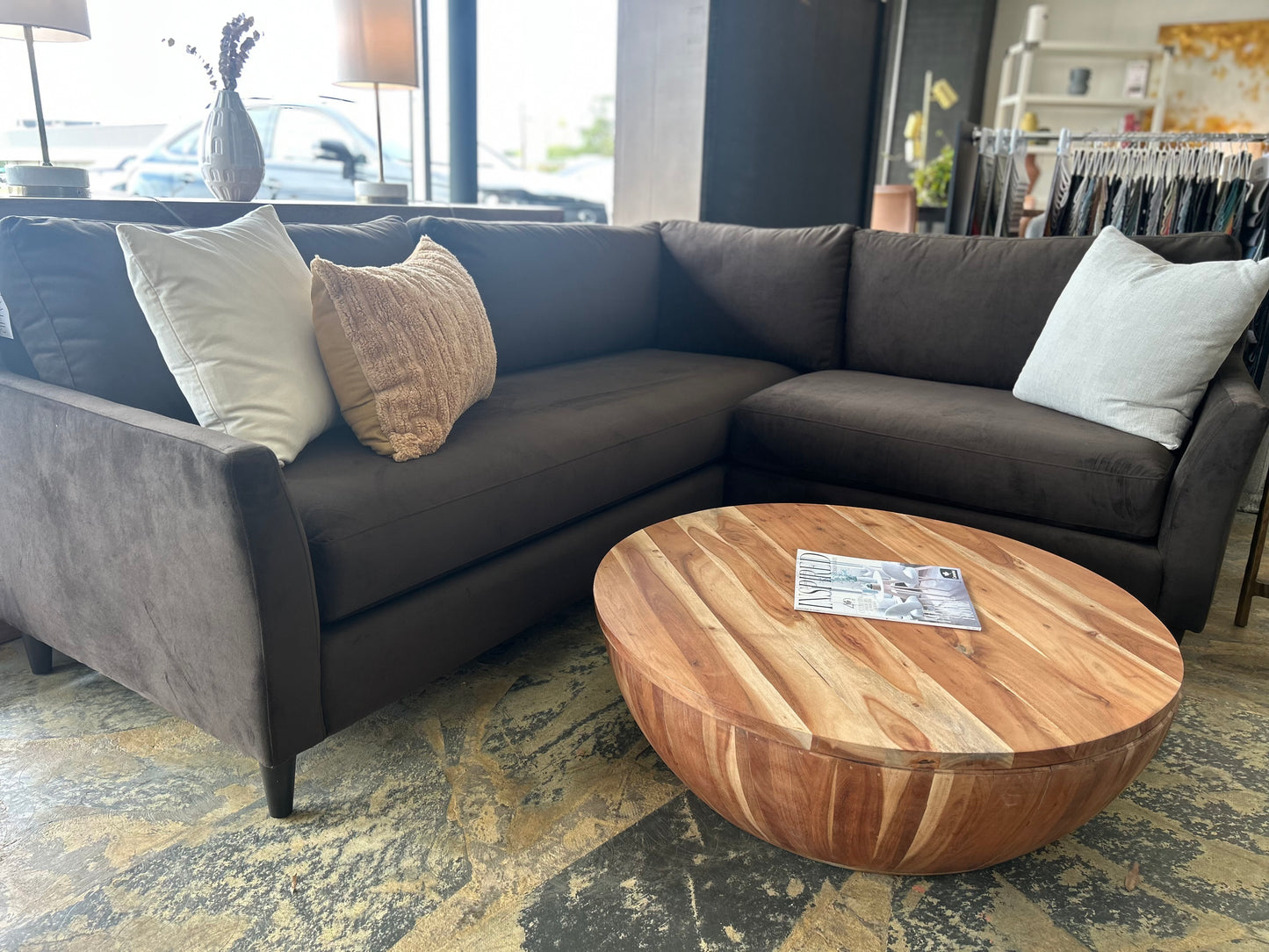 PRECEDENT SARAH SERIES Luxor Walnut 26009 Fabric Color