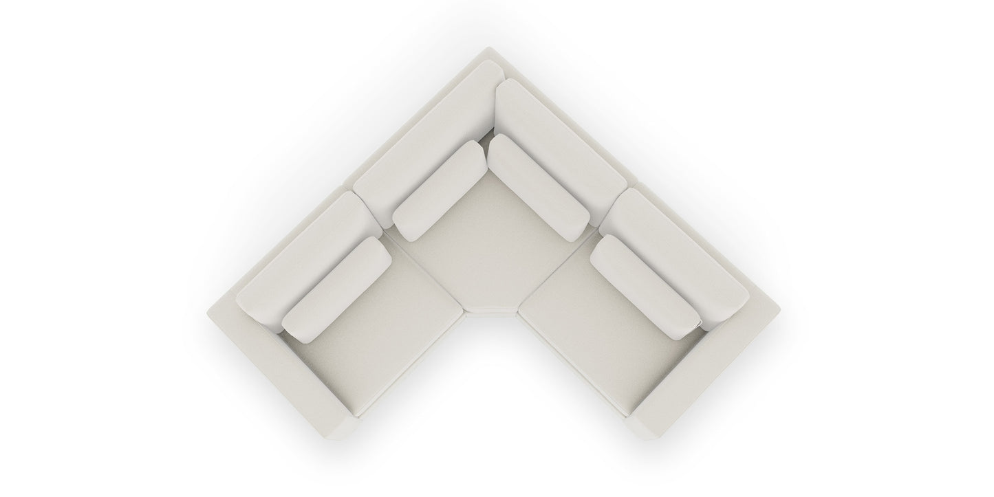 Bassett Moby Track Arm Sectional