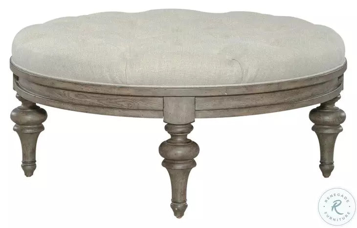 Round Traditional Ottoman