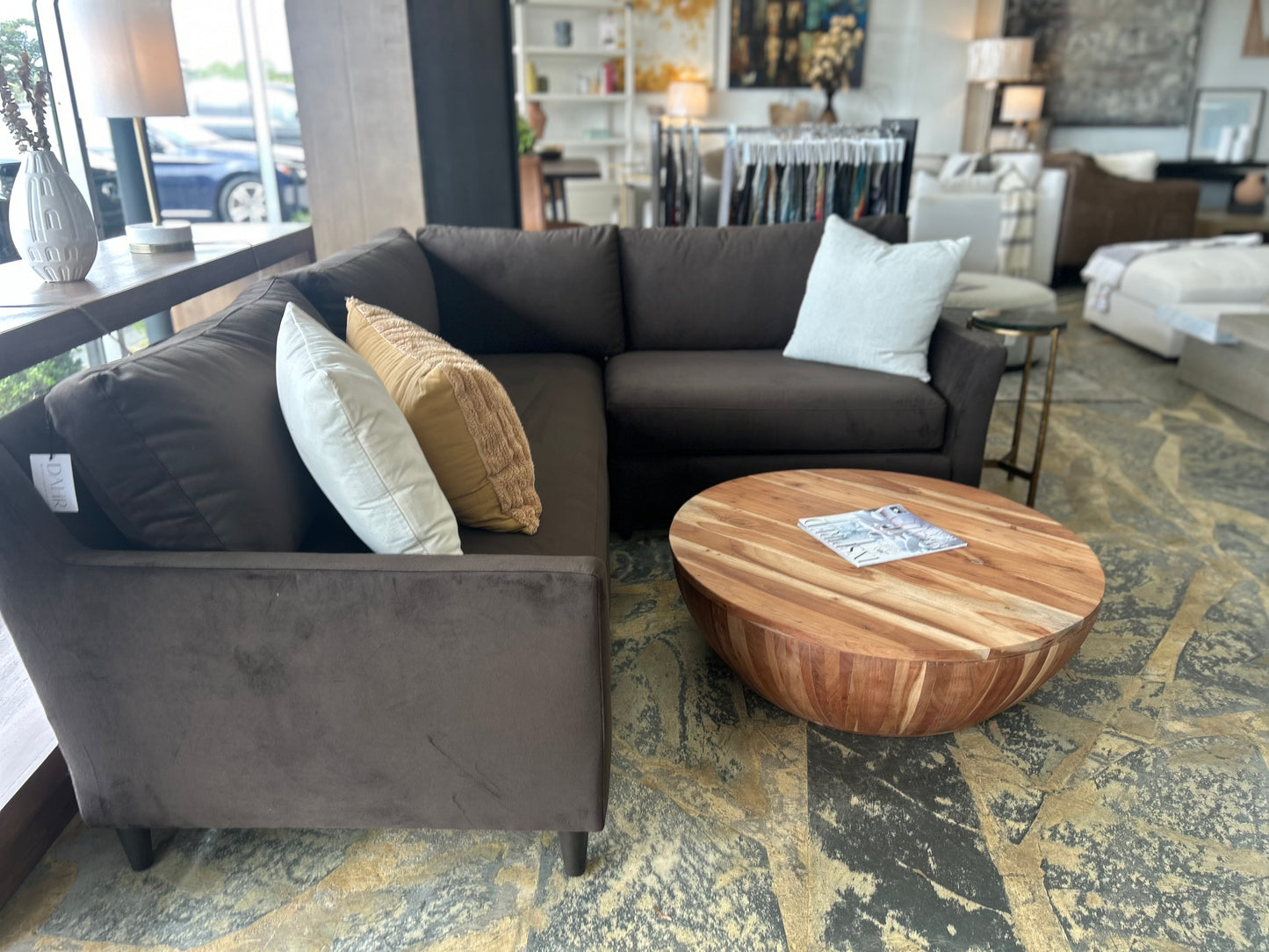 PRECEDENT SARAH SERIES Luxor Walnut 26009 Fabric Color
